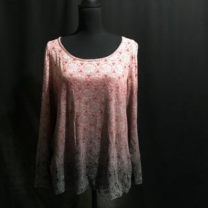 Pattern Long Sleeve Shirt